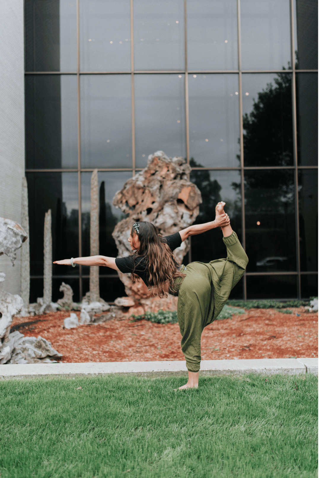 Image of person squatting with a barbell